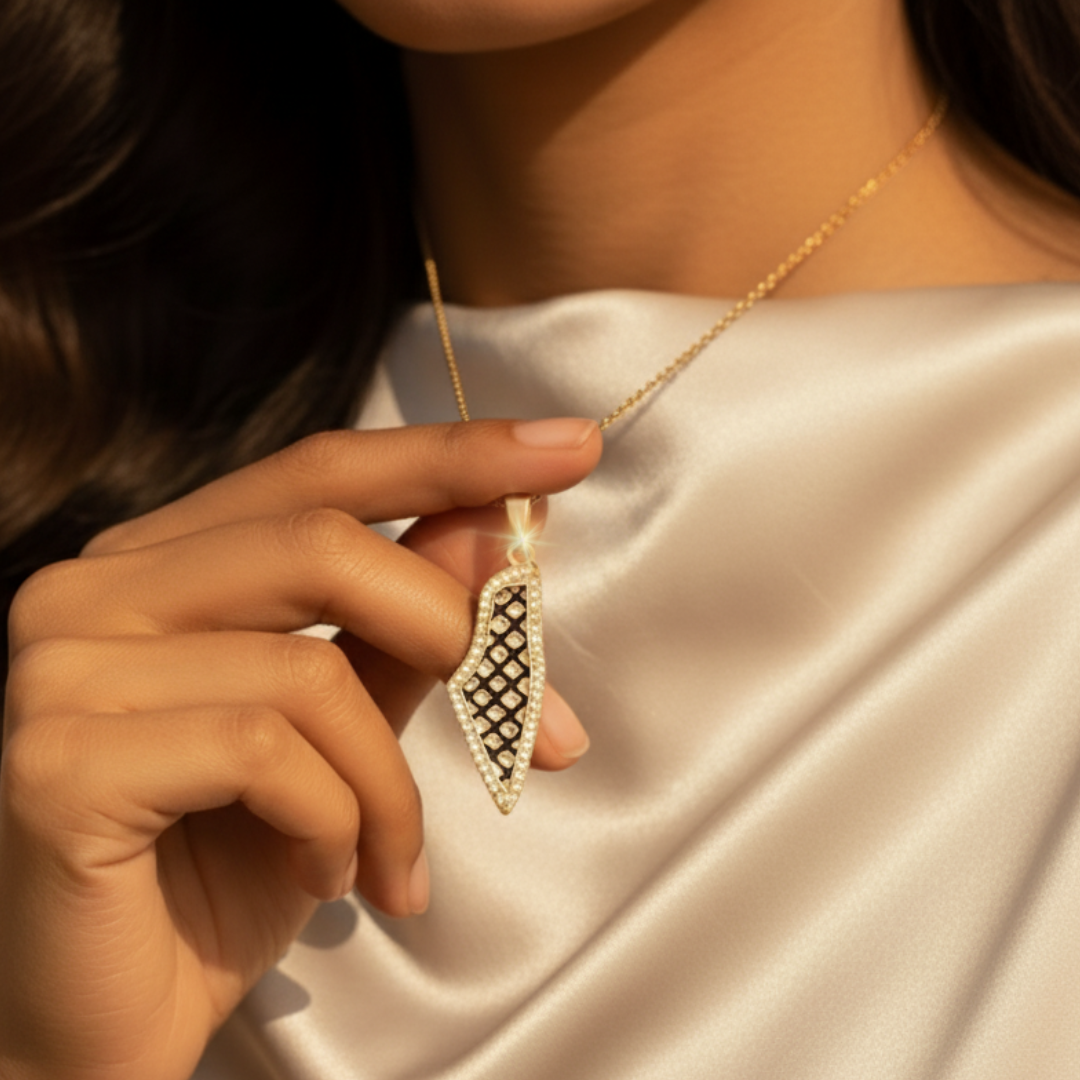Barakah Palestine Keffiyeh Necklace