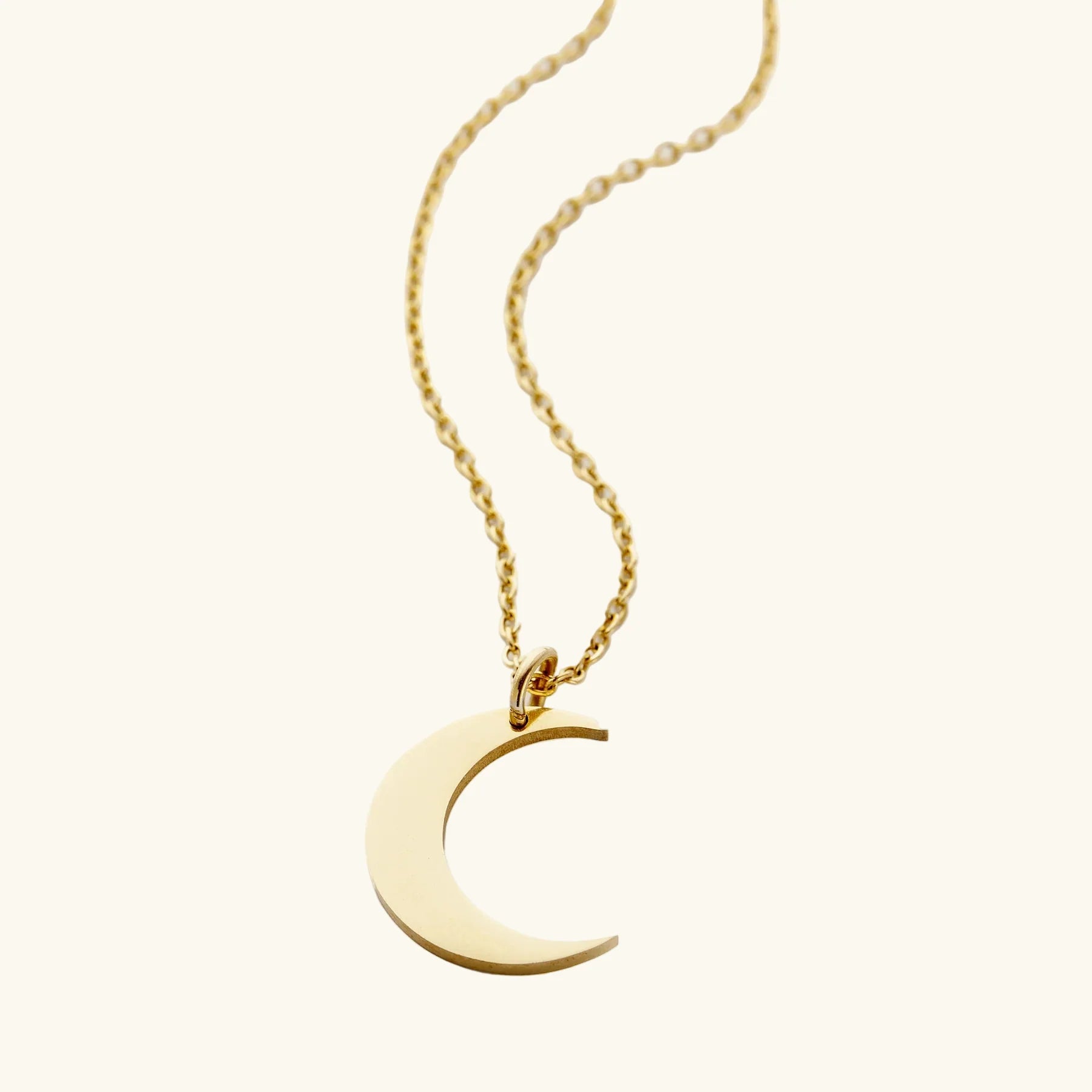 Barakah Nurani Crescent Necklace