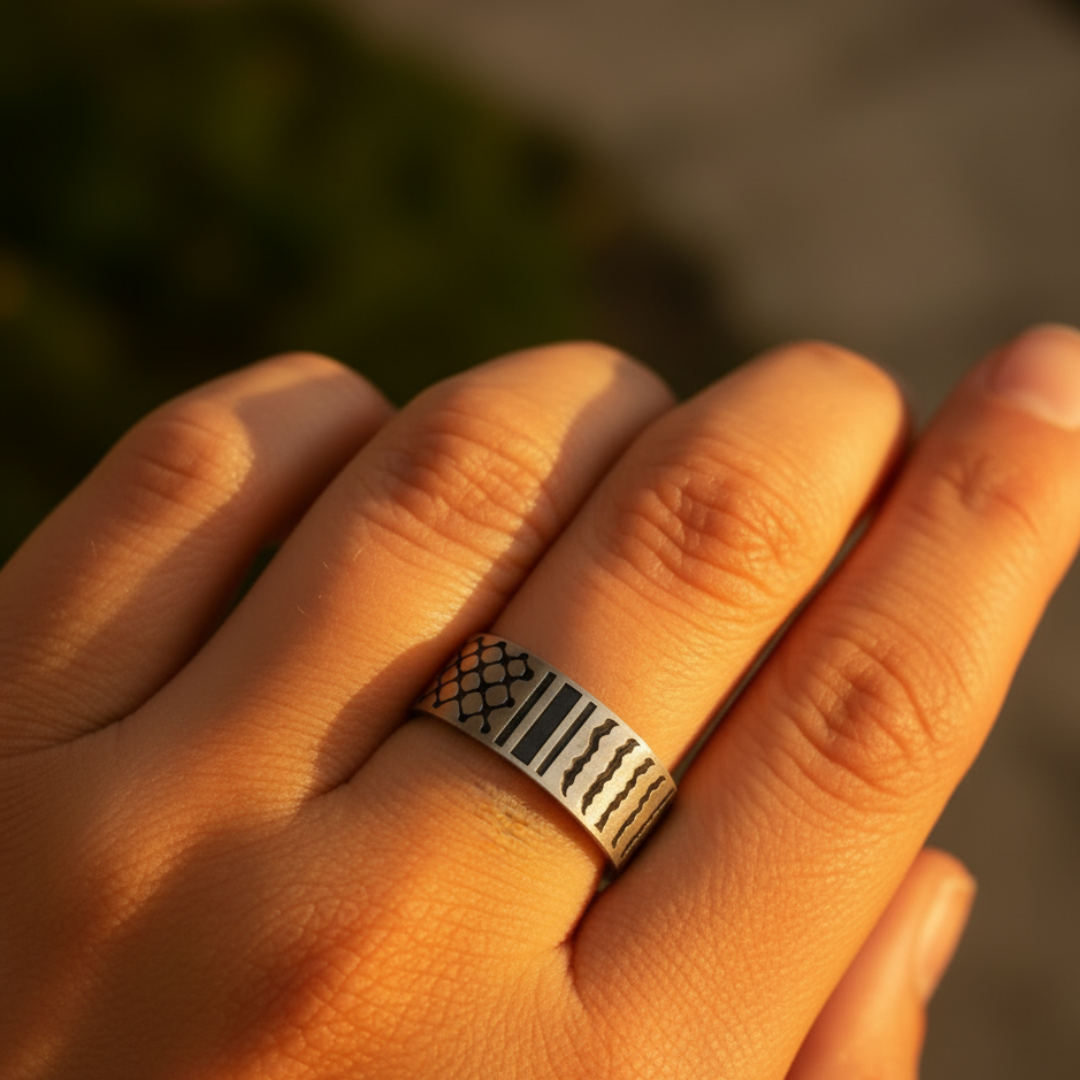 Barakah Keffiyeh Ring