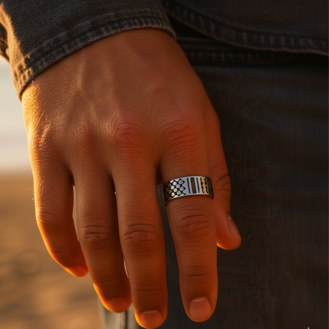 Barakah Keffiyeh Ring