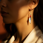 Barakah Palestine Map Earrings