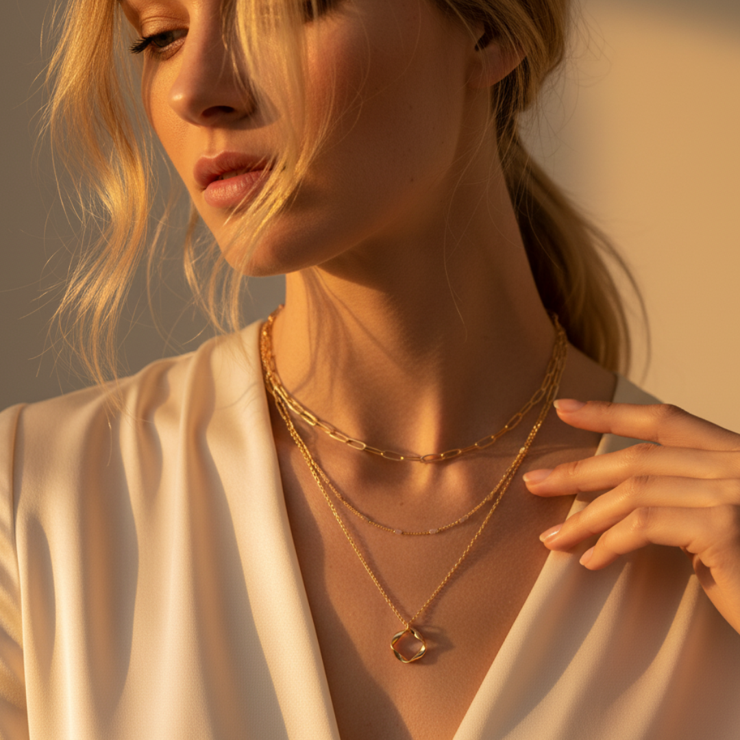 Barakah Aurora Layers Necklace