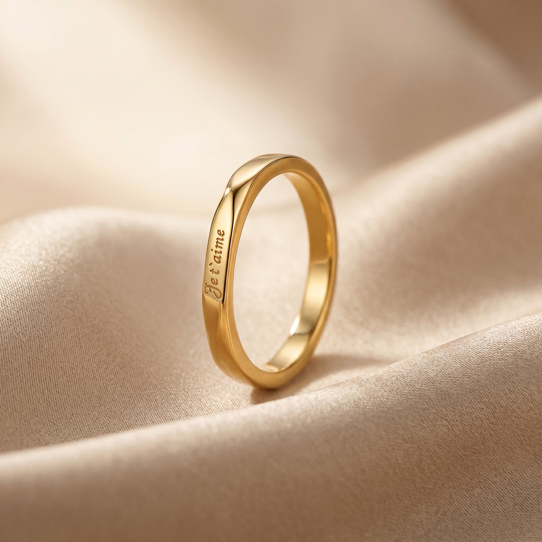 Love Script Band Ring VIP