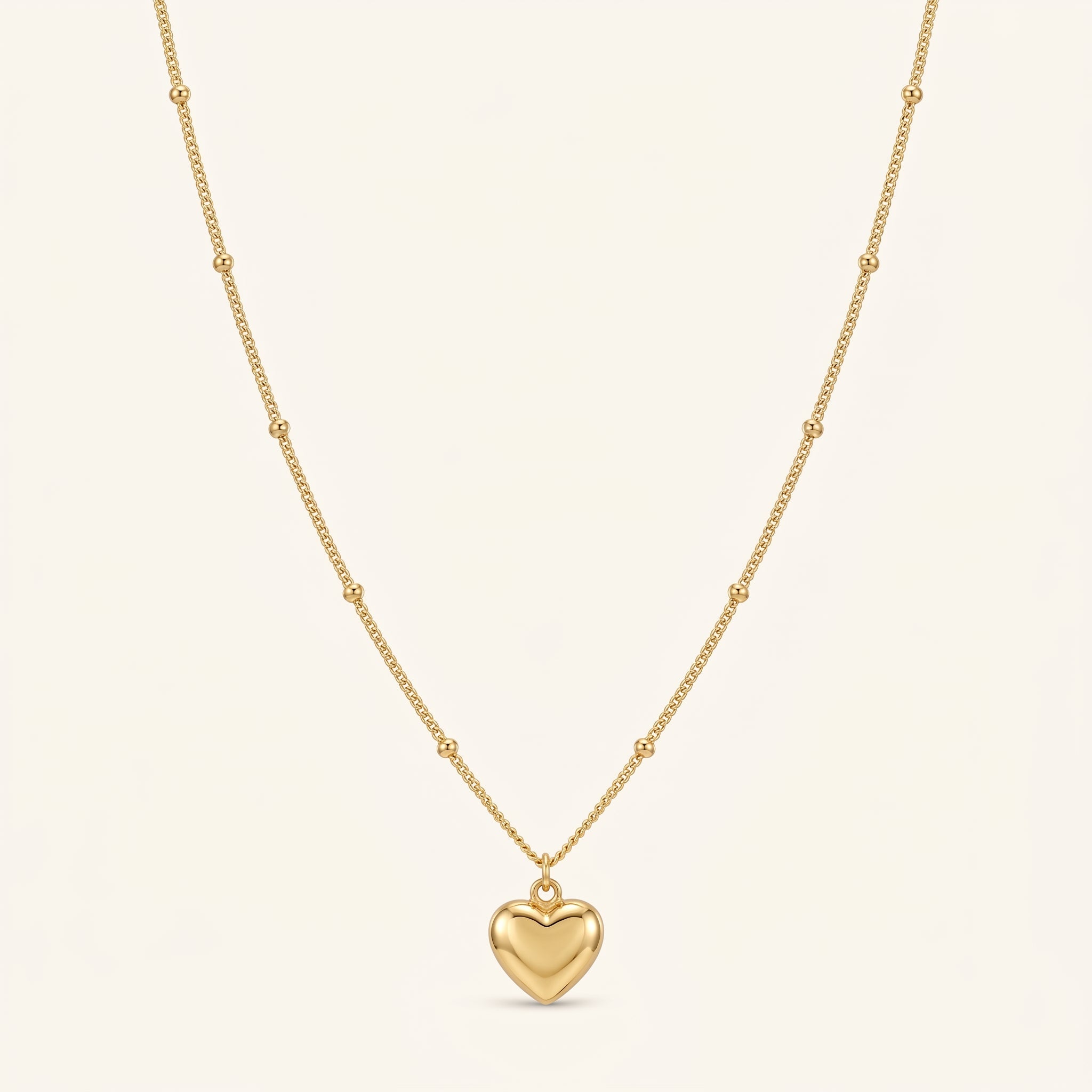 Dainty Heart Charm Necklace VIP