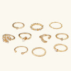 Barakah Layali Moonlight Ring Set