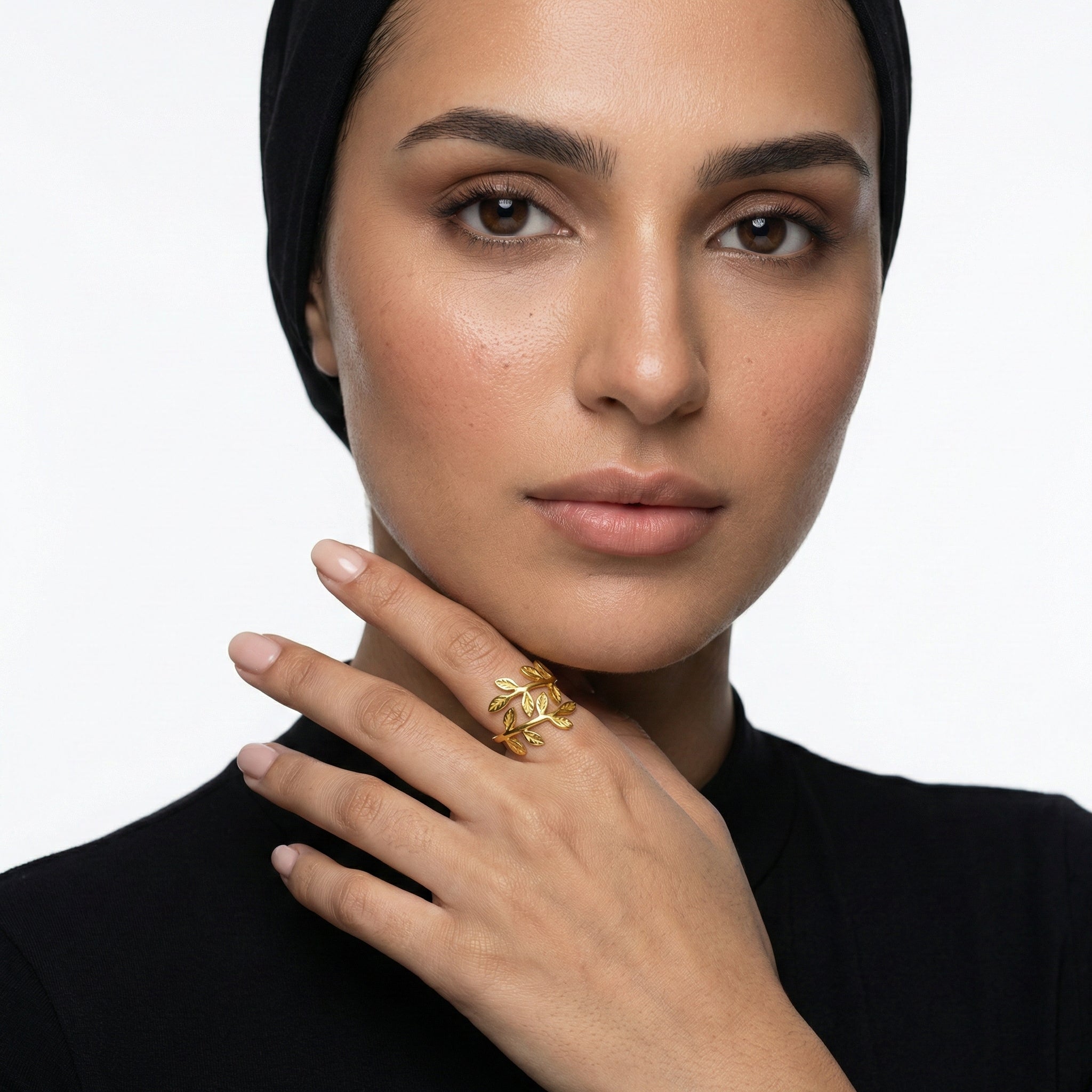 Barakah Palestine Olive Leaf Ring