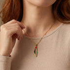 Barakah Palestine Pride Map Necklace