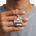 Barakah Palestine Mosque Necklace