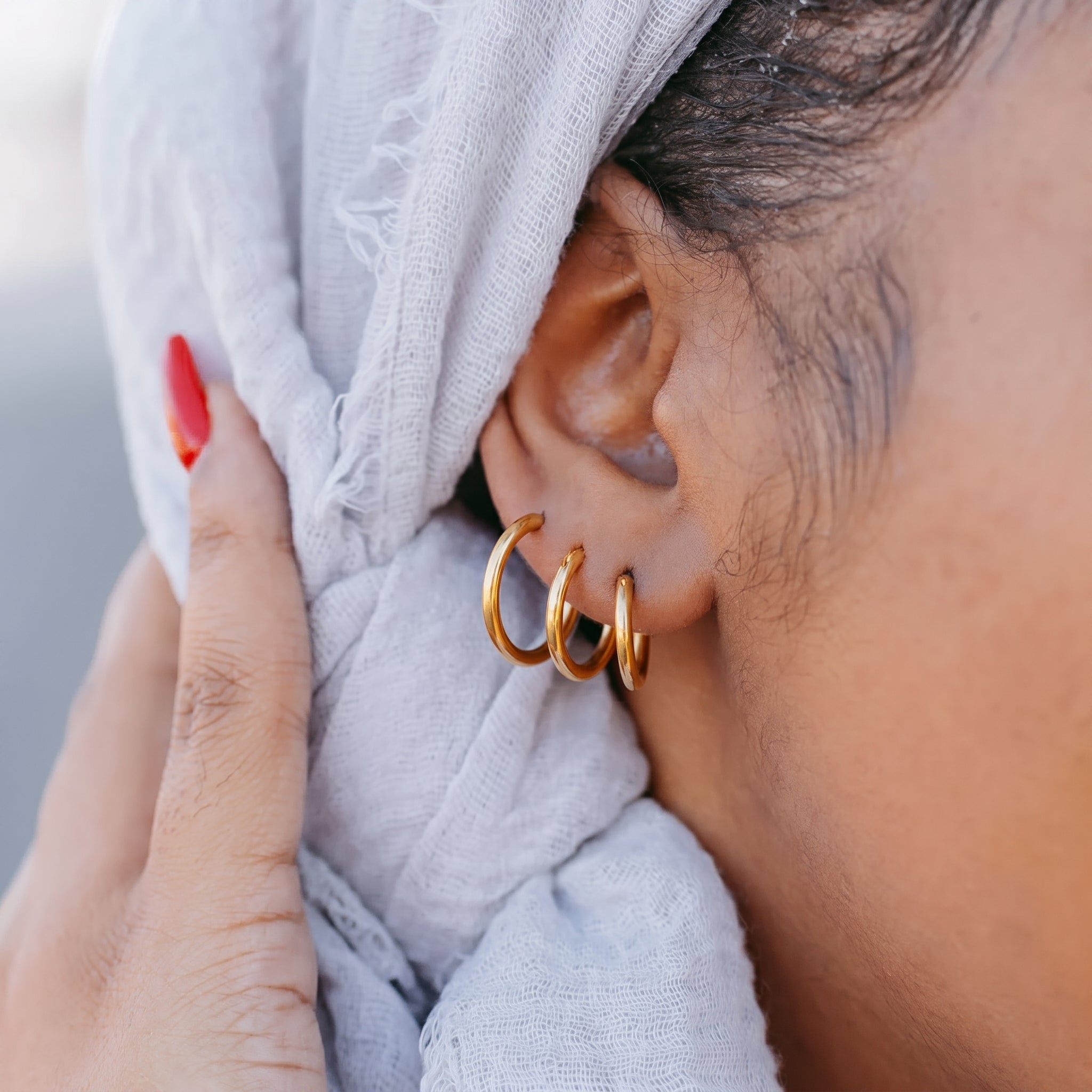 Barakah Rawan Earrings Set