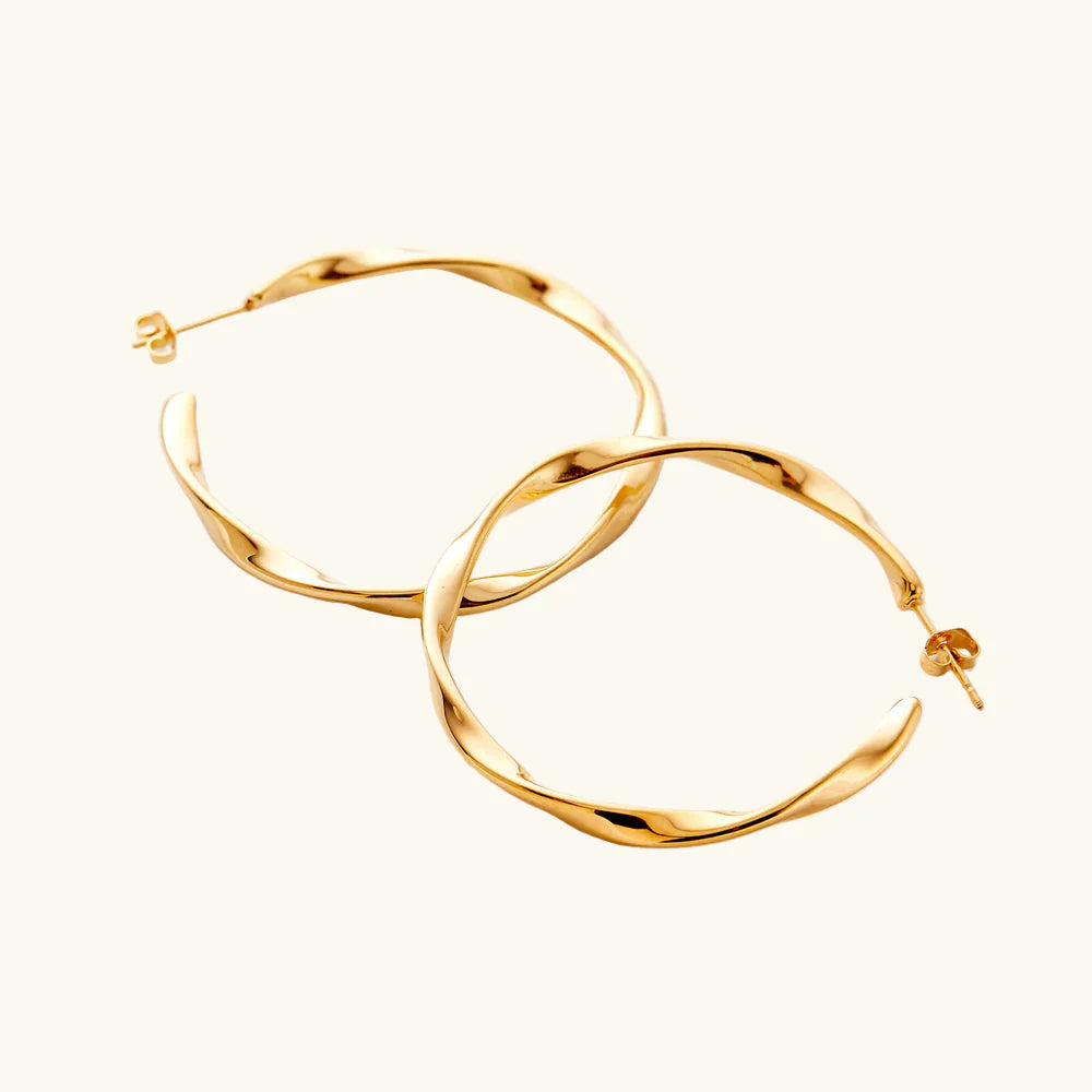 Barakah Hiba Hoop Earrings