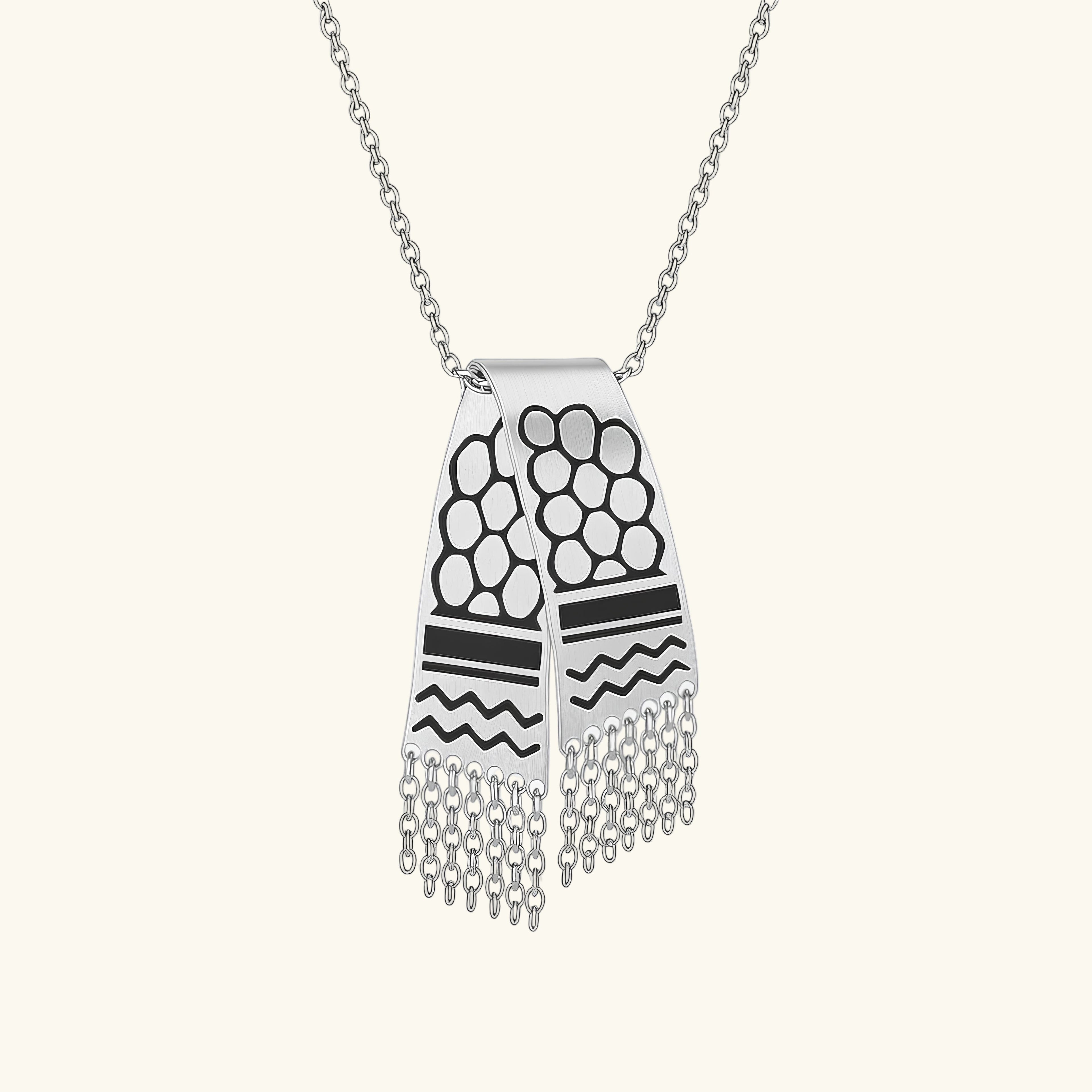 Barakah Classic Keffiyeh Necklace