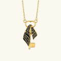 Barakah Keffiyeh Key Necklace