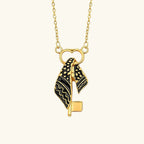 Barakah Keffiyeh Key Necklace