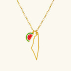 Barakah Palestine Charm Necklace