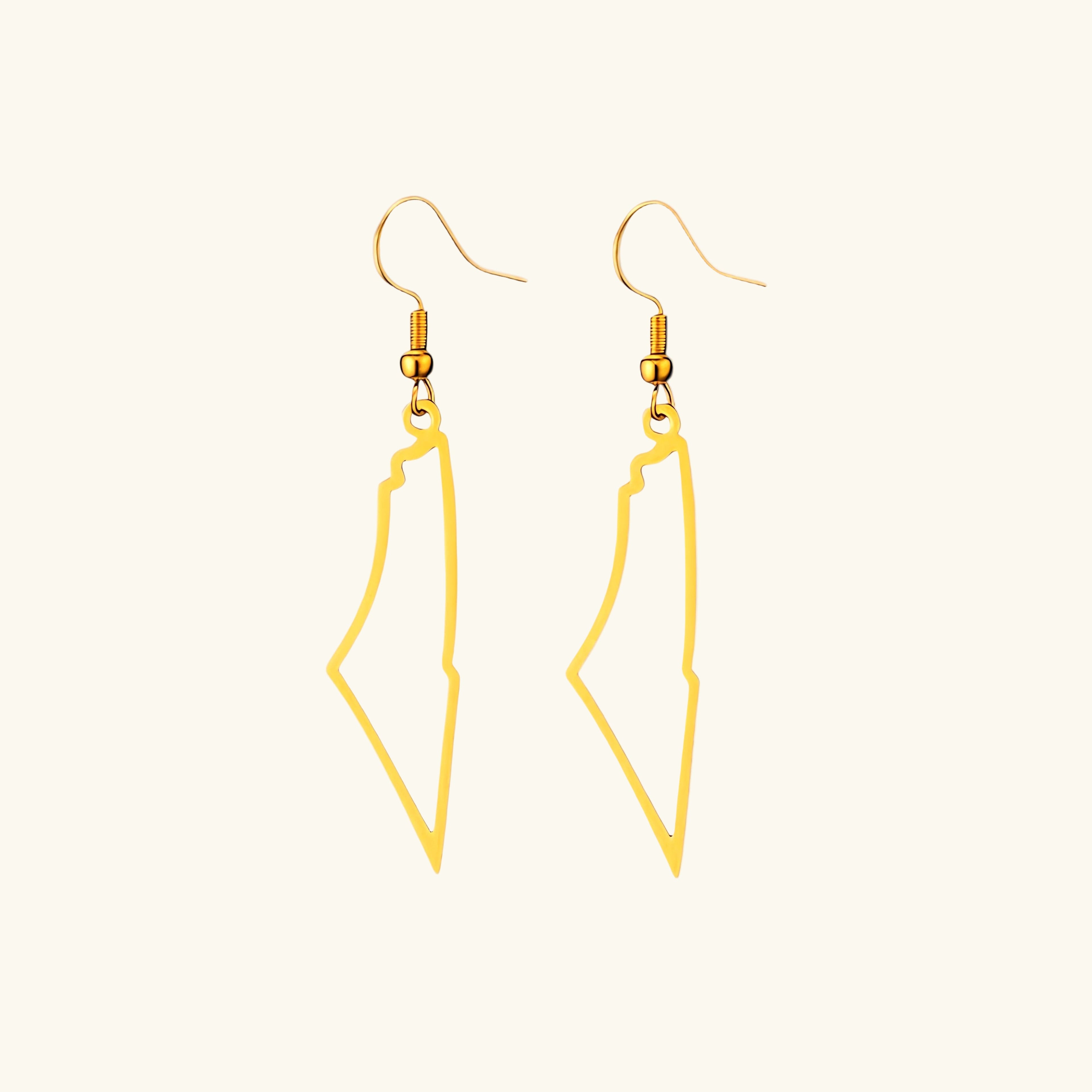 Barakah Palestine Outline Earrings