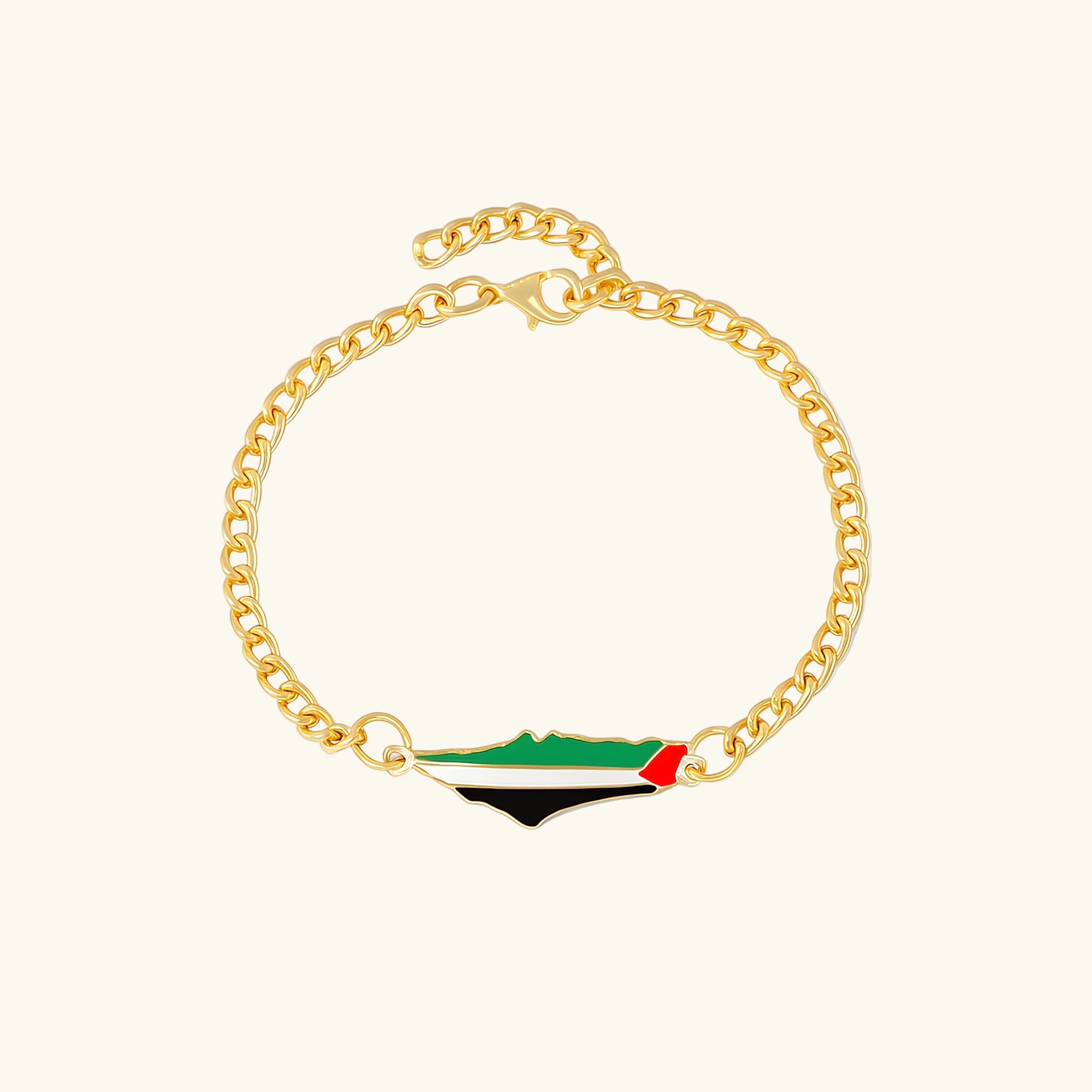 Barakah Palestine Chain Bracelet