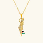 Barakah Palestine Key Necklace