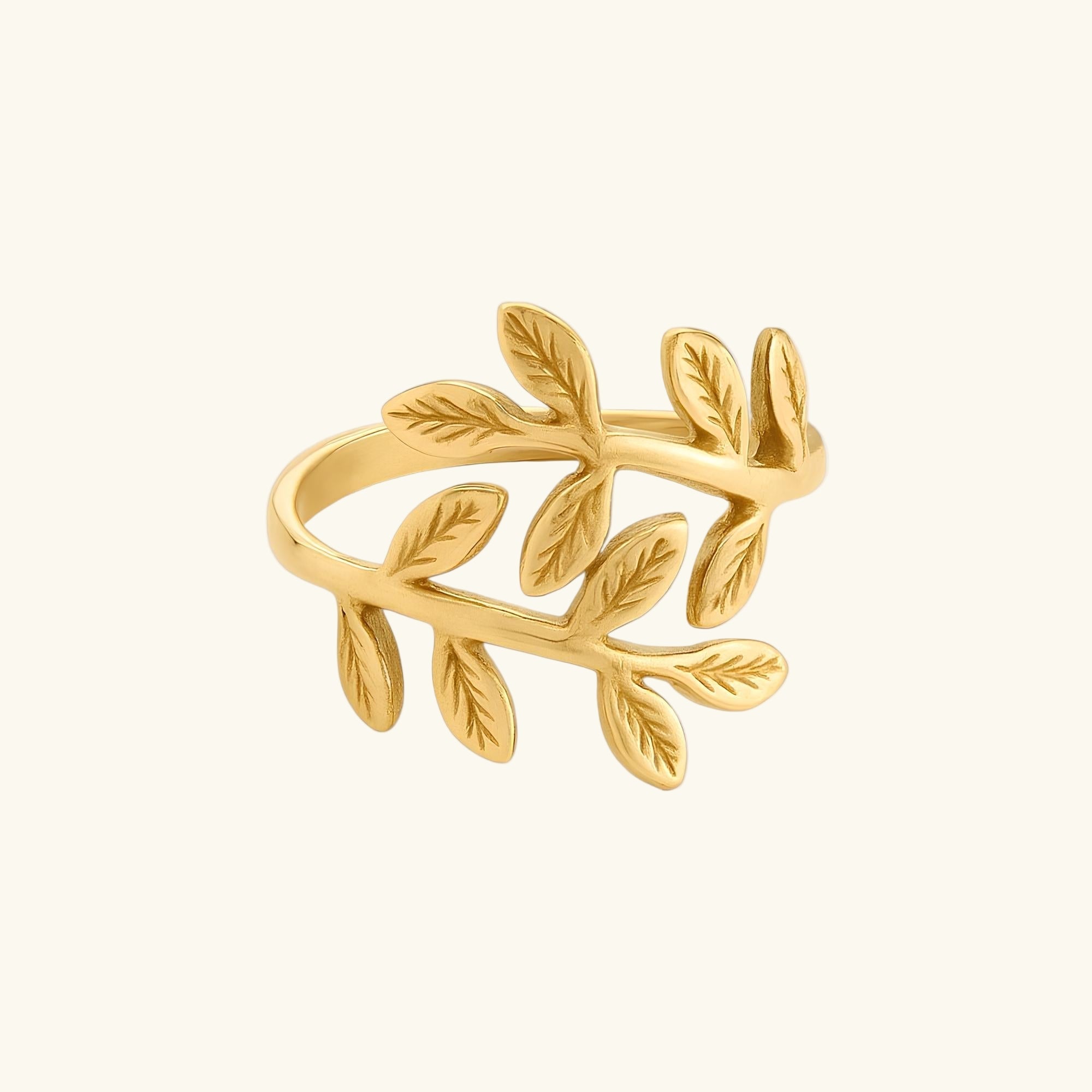 Barakah Palestine Olive Leaf Ring