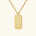 Ayatul Kursi Tag Necklace
