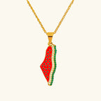 Barakah Palestine Watermelon Necklace