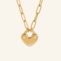 Amana Heart Lock Pendant VIP