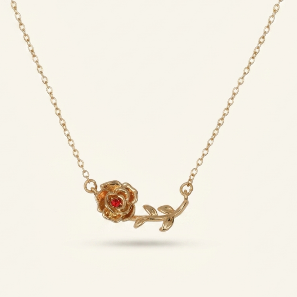 Petite Bloom Birth Flower Necklace VIP